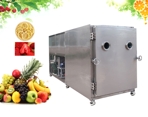 중국 뿌리 채소를 위한 SUS304 동결 건조기 기계 100kg 수용량 협력 업체